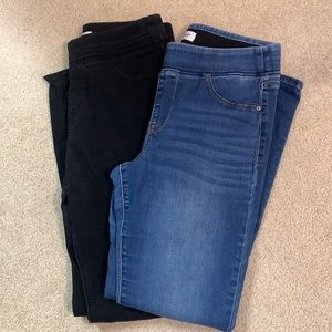 Bundle- 2 pairs of old navy rockstar jeans - size 12 long